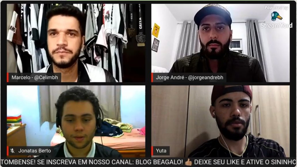 BlogBeaGalo's tweet photo. ⚽ PÓS-JOGO BEAGALO!

Confira o Pós-Jogo de Galo x Tombense, com @Celimbh, @Jorgeandrebh e os Convidados: @Berto2367 do (@espora13) e o @yuta__lc. #BlogBeaGalo

🔔 SE INSCREVA NO CANAL
🔗 https://t.co/6GXHm4tq95 https://t.co/PJt3CAfS4T