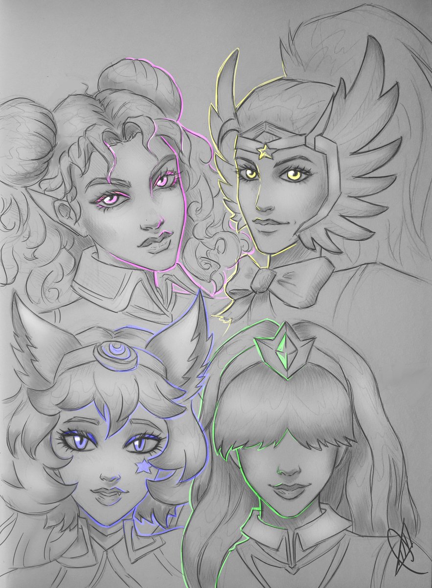 SilveRain_Xeni's tweet photo. #Paladins #paladinsfanart #paladinsart #paladinsgame #RadiantStars #Io #Inara #Seris #Imani https://t.co/txE0QYnMsN