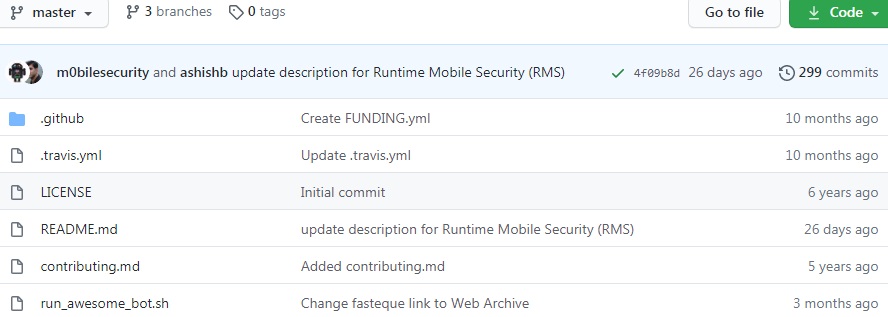 ptracesecurity's tweet image. A collection of android security related resources  github.com/ashishb/androi…  #MobileSecurity #AndoridSecurity #Infosec