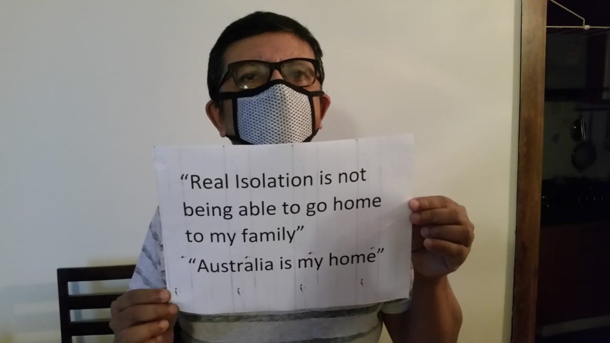 anjanBanerjee1's tweet photo. #realisolation is trying and failing to secure flights for 4 months due to domestic lockdown, unavailability and caps. We are taxpaying Australian citizens happy to quarantine. #LetMeIn to see my family. Australia is my home @ScottMorrisonMP @AusHCIndia @HardeepSPuri @GladysB https://t.co/P2CnLyzmGY