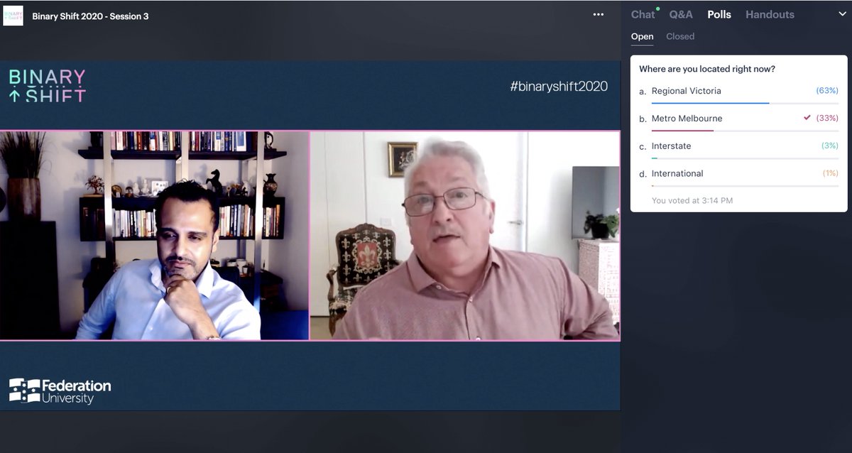 binaryshiftconf's tweet image. Our #BinaryShift2020 audience location. We love seeing interstate and international participation! 
#VirtualConference #Australia
