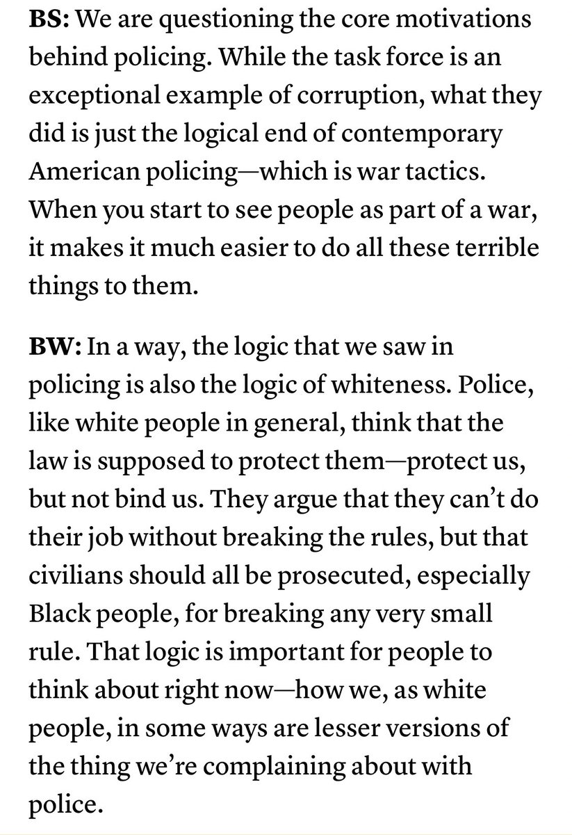 In order, especially for a white writer, to make the argument that Alec tries to make, you have to address these arguments we make here and yet they are simply ignored.  https://www.cjr.org/q_and_a/qa-baynard-woods-and-brandon-soderberg-on-police-power-in-baltimore-and-beyond.php