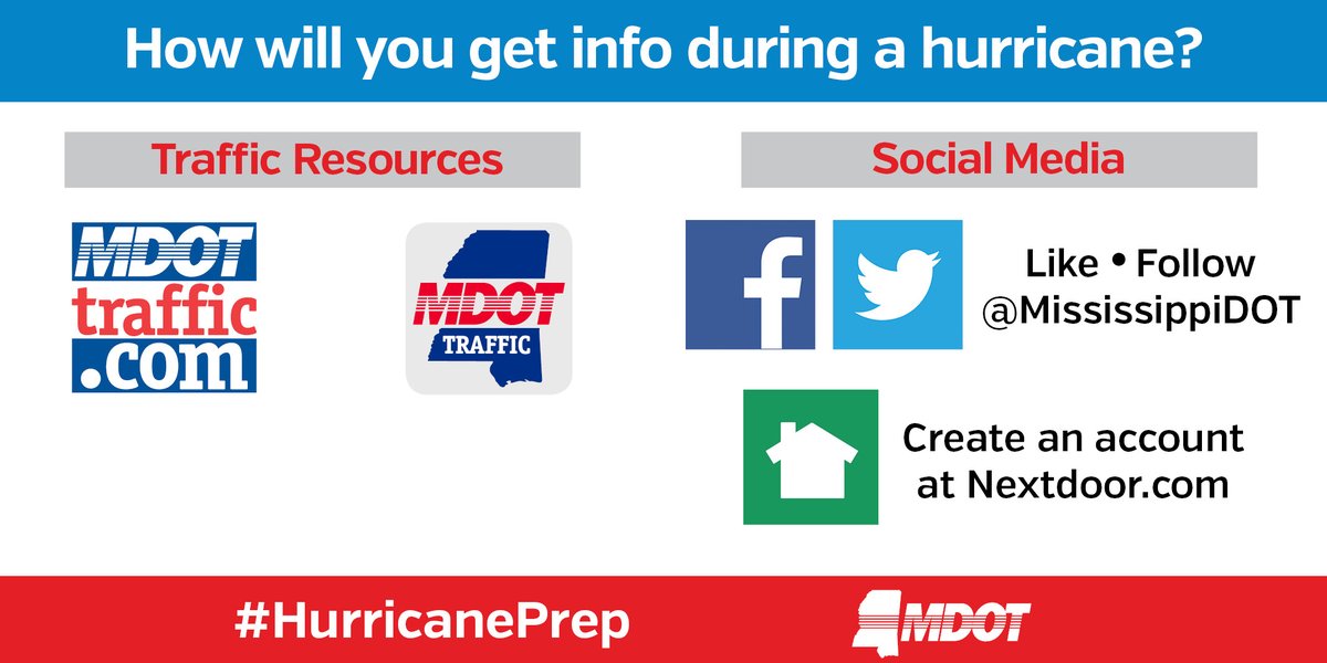 Make a plan with your family today. Visit  http://GoMDOT.com/hurricanes  for more tips.