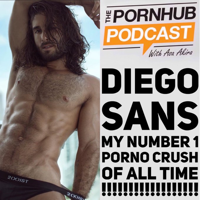 The latest @Pornhub Podcast is w my NumberONEPornoCrushofALLTIME™️ , @diegosansporn !!! https://t.co/foq281wQj0