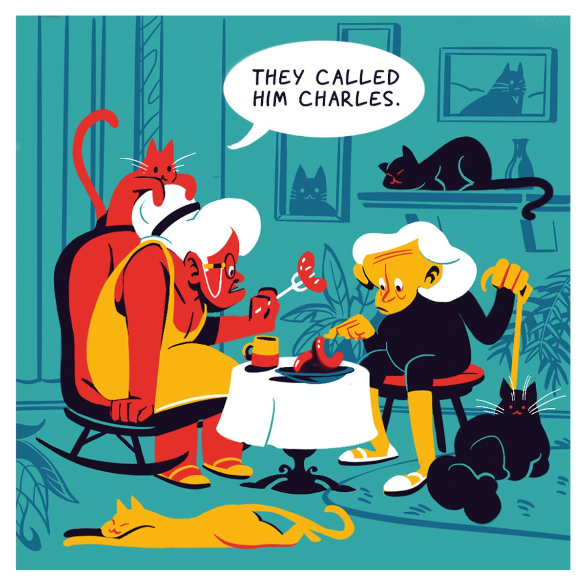 EuropeComics's tweet photo. #NewRelease | "They Called Him Charles" #JerzyŁanuszewski & #EwaCiałowicz. 📣#Timof
A #surreal #story about who exactly is this #Charles! It's #different than any other #GraphicNovel you've read before. 🤔🙃
Get the book here 👉https://t.co/uF5gQFzfe3
#EuropeanComics #Comics https://t.co/SRc5kzJ1Nj