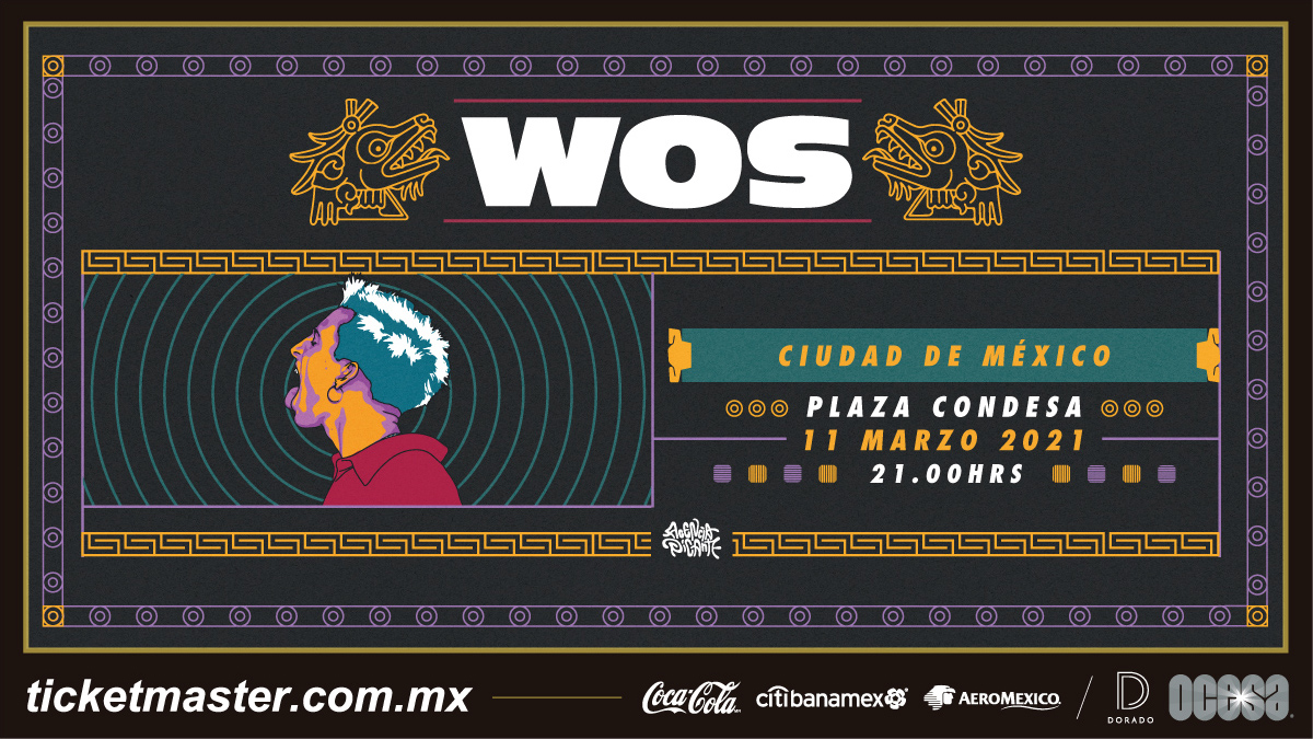🚨Aviso Importante🚨 Debido a la situación de salud en nuestro país, el concierto de Wos en El Plaza Condesa ha sido pospuesto para el 11 de marzo del 2021. Los boletos previamente adquiridos serán válidos para la nueva fecha.