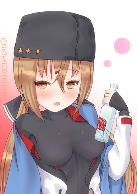 タシュケントとお酒飲みつつ友好を図りたい#艦これ版深夜の真剣お絵描き60分一本勝負#艦これ版真剣お絵描き60分一本勝負_20200903 
