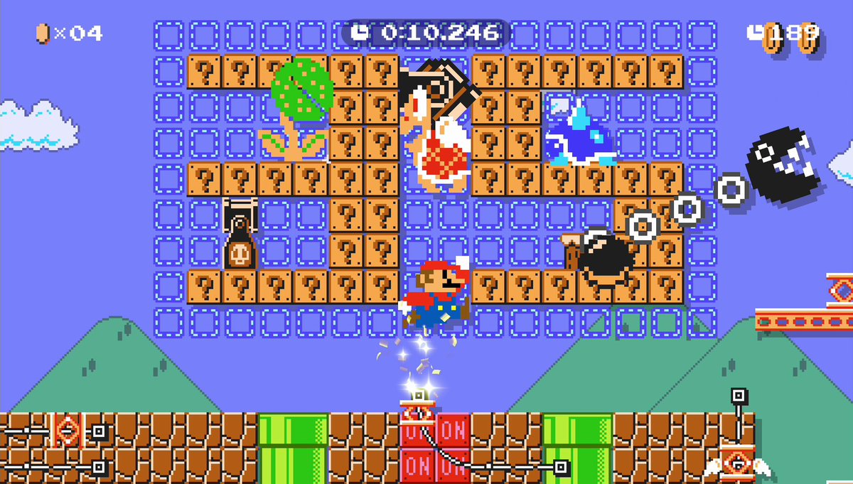#SuperMarioMaker2 is getting in on the 35th Anniversary fun too! This November, a Mario 35th Anniversary-themed Ninji Speedruns course will be added. Think you’re up to the challenge?