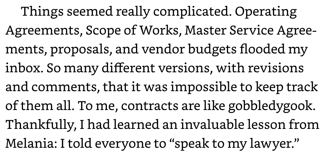 5/ The Presidential Inaugural Committee incorporated a company, WIS, to “develop, produce, and manage” the events.She didn't understand why it had to be so complicated, and why she was instructed to subcontract WIS, given that they were doing 90% of the work.