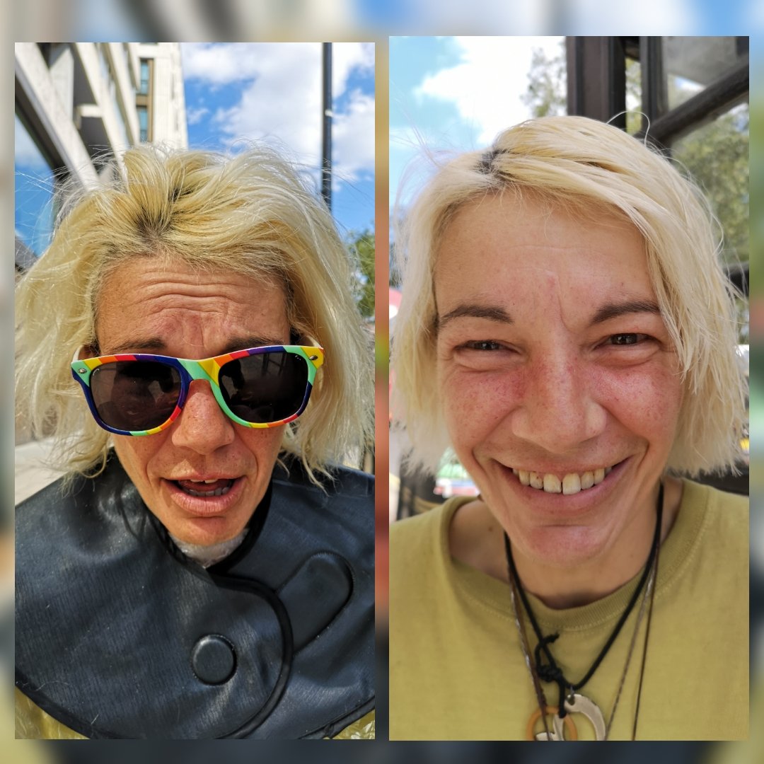 Meet Denise
I came across Denise on route to London central she was sitting down on the floor by a telephone box. I came up to Denise and offered her a haircut I don't think she believed it at first, she was so excited!
#messageofhope #London #KindnessMatters #love #support