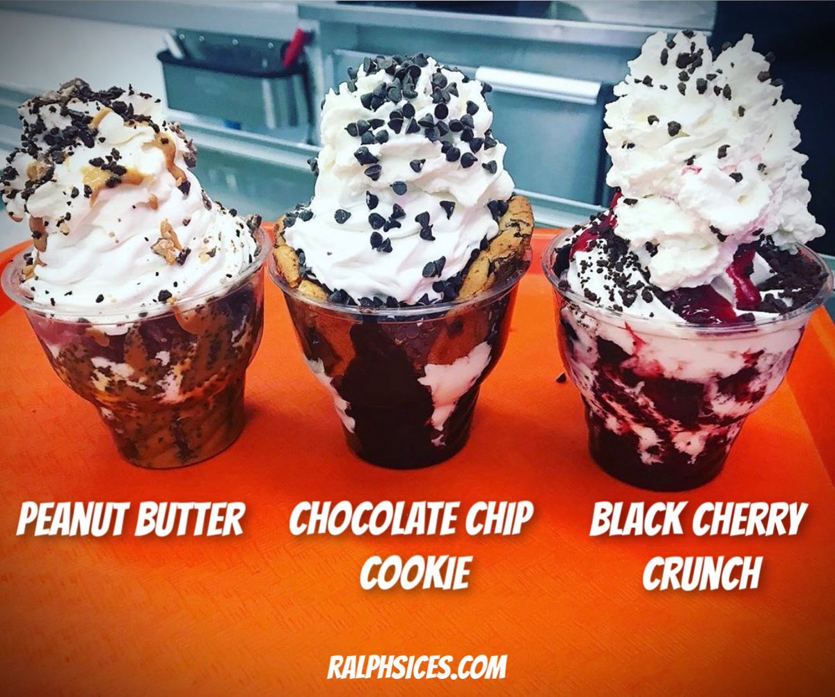 RalphsFamous's tweet photo. With so many treats to choose from, you can't go wrong with Ralph's! 
.
.
#ralphsices #ralphsfamous #sundaes #shakes #smoothies #icecream #softserve #italianices #sherbet #ralphsrun #treatyourself https://t.co/oSGjfaBuS0