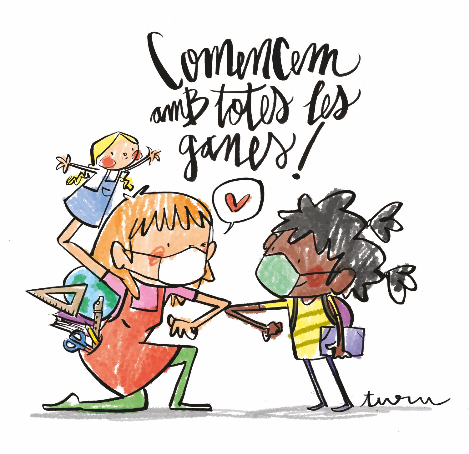 Joan Turu on Twitter: "Moltes ganes de començar i pocs reforços, moltes ganes de començar i poca distància de seguretat, moltes ganes de començar i poques EPIs, moltes ganes de començar i