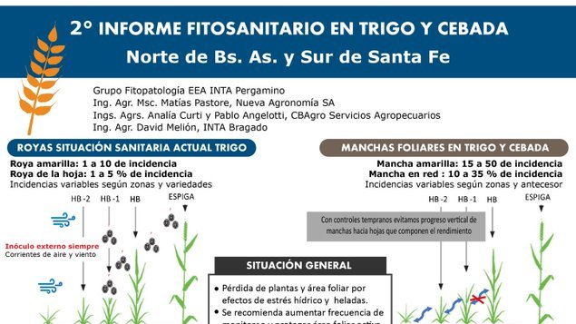 AdamaArgentina's tweet image. El panorama sanitario del #trigo y la #cebada viene de la mano de @IntaPergamino 
Nuestra solución recomendada es #AcadiaBIO 👉 bit.ly/338DprR