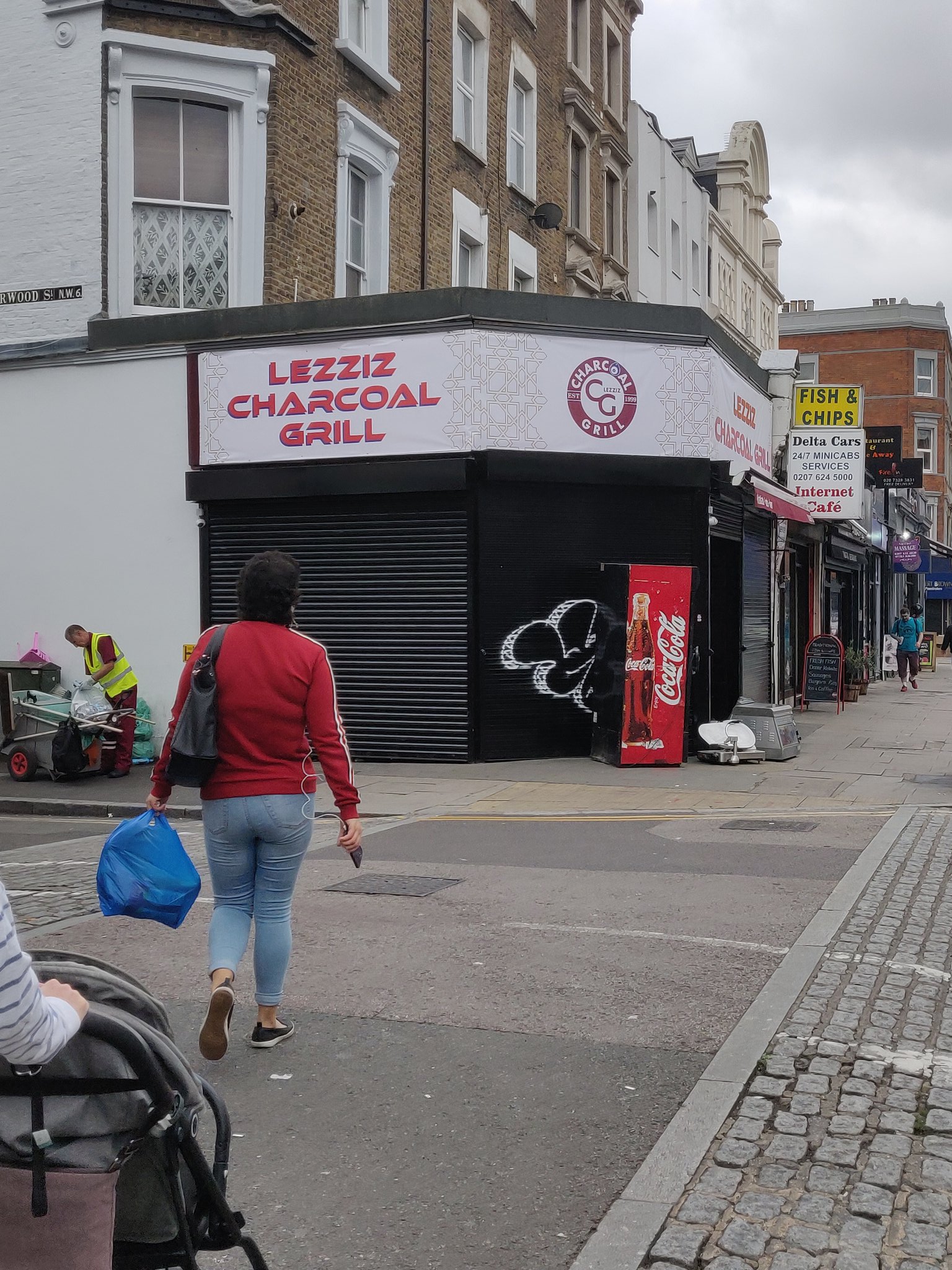 life in kilburn on twitter the shortest lived business award goes to burger street at the corner of netherwood street they traded for about 1 week now being transmorphed into lezziz charcoal