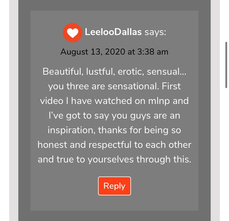 . @makelovenotporn's mission is to end rape culture (read how here:  https://socialsexrevolution.com/ ). Our human-curated  #socialsex videosharing platform builds community around shared social & sexual values - demonstrated through the comments our MakeLoveNotPornstars' videos get  #sextech