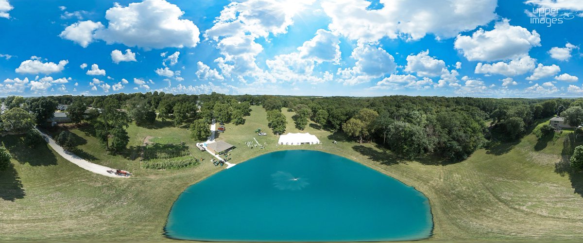 UpperImages's tweet image. An August Wedding - Panoramic Image