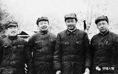 In the first picture, that's Xi Zhongxun on the far right standing next to Ulanhu. In the second picture, that's the Tenth Panchen Lama, XZX, and Ulanhu. The third picture is XZX and Ulanhu in 1987 in Inner Mongolia. Fourth picture is XZX, Ulanhu, and Ulanhu's son.