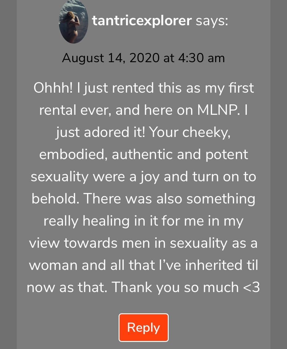 . @makelovenotporn's mission is to end rape culture (read how here:  https://socialsexrevolution.com/ ). Our human-curated  #socialsex videosharing platform builds community around shared social & sexual values - demonstrated through the comments our MakeLoveNotPornstars' videos get  #sextech