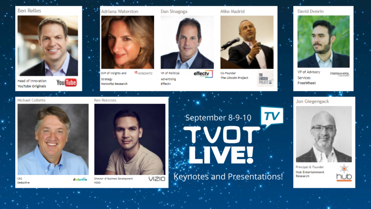 inscapetv's tweet photo. TODAY at #TVOTLive: Zeev Neumeier will discuss national addressable TV and #ProjectOAR during the 1:05pm ET panel and @norcross_ken will talk about our National Representative Panel with @Deductive4Data at 5:30pm. #RisingTide #AddressableTV @TVOTShow https://t.co/3hsWNAXo8U https://t.co/1RjIPDhh5v