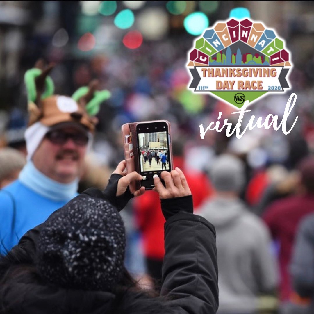 Big news! For the first time ever, the Thanksgiving Day Race is going virtual. But we have more coming (a whole month of thankfulness?!). You can also stay tuned via our newsletter, Facebook, and Instagram for all the latest updates. #runcincinnati