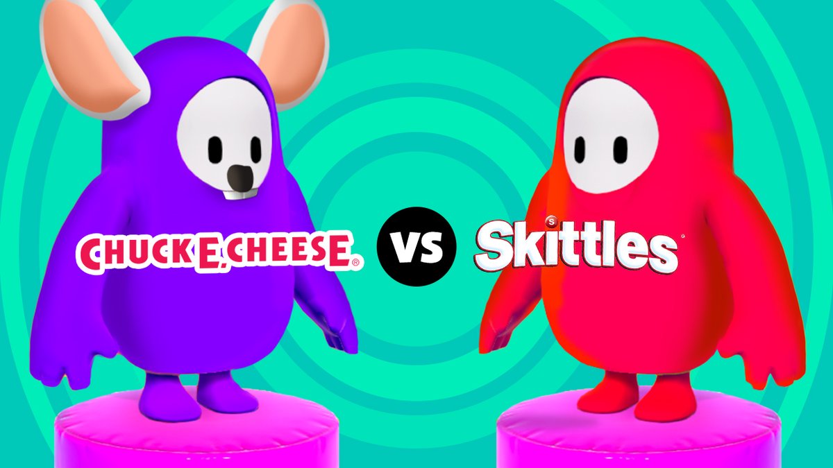 Chuck E Cheese It Is On Skittles V Charles Esports Cheese In An Epic Fallguysgame Twitch Battle Today At 3 Cst Be There Pogchamp Fallguys Chuckecheesetherainbow T Co L0o8q4be3v T Co Mumnaydr2t