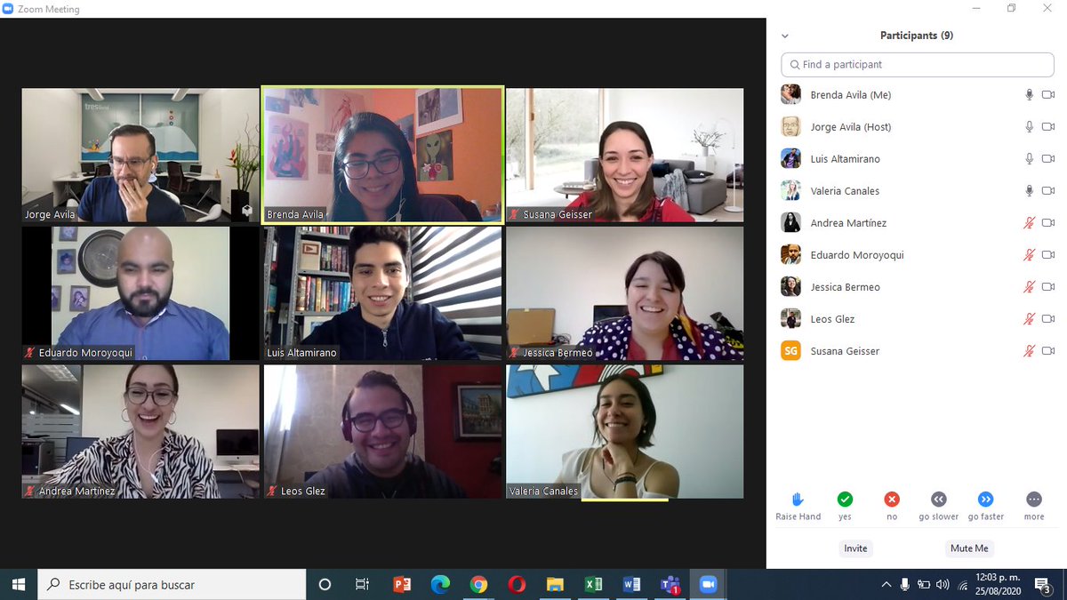 tresensocial's tweet photo. #TBT El #Equipo3ES reunido en la primera sesión de #CapacitaciónInterna 🥰

@jorgeavilam @she_ownstreet @LeoGlezJi @lewisrimart @EdMoroyoqui @jessbermeo @ybriones04 @valeryccanales @SussiGeisser 

#EnQuéTrabajamos #HazEquipo 

^BA https://t.co/9jgWmiZqM6