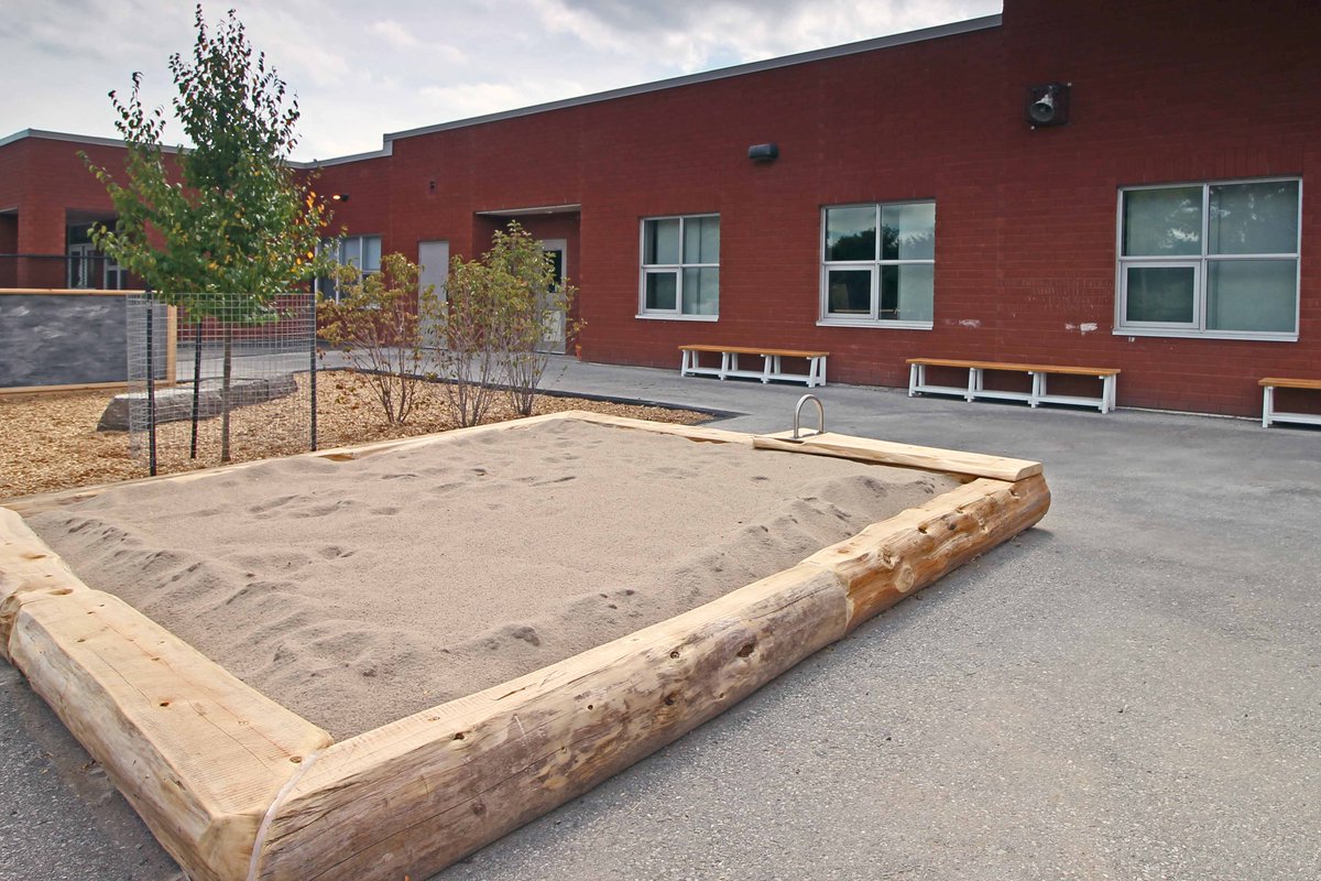 SMCDSB's tweet photo. .@SMCDSB_SBE got a facelift over the summer! Check out these awesome outdoor spaces for students to enjoy.
#OutdoorLearning https://t.co/YSYQ8J91pS