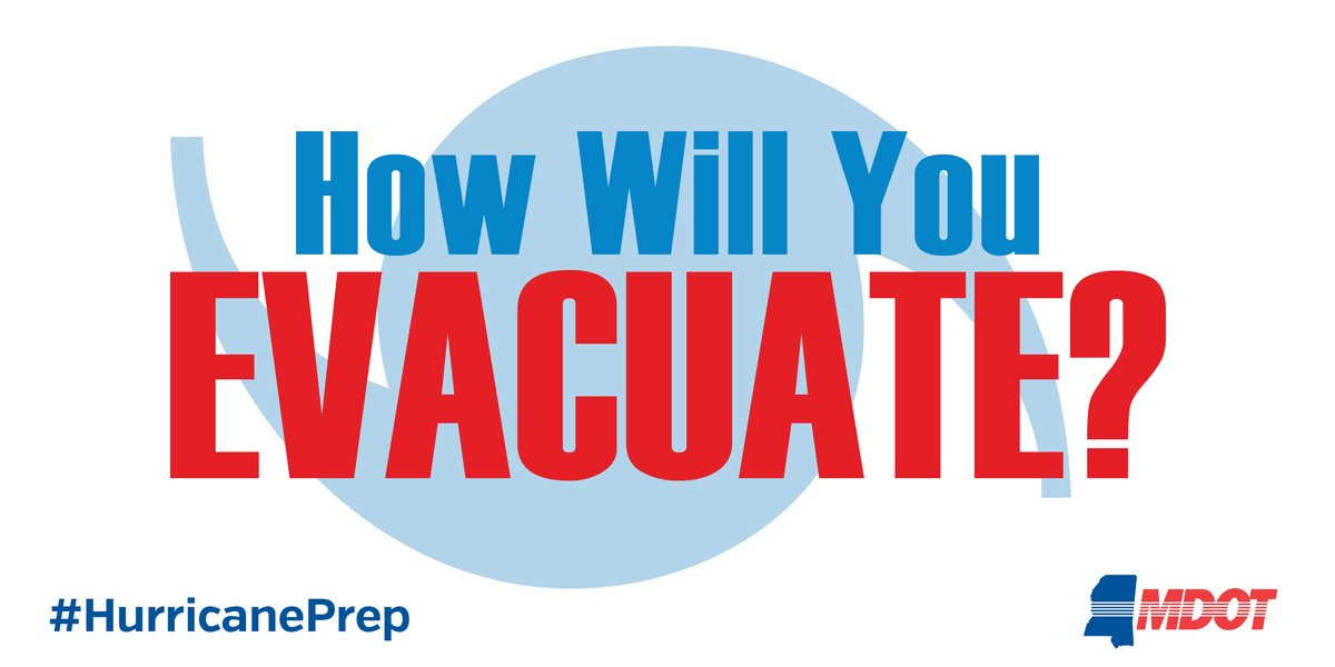 This week’s task is to make a hurricane evacuation plan.It’s important to discuss the following topics with your household so everyone is prepared in the event of a hurricane or tropical storm.