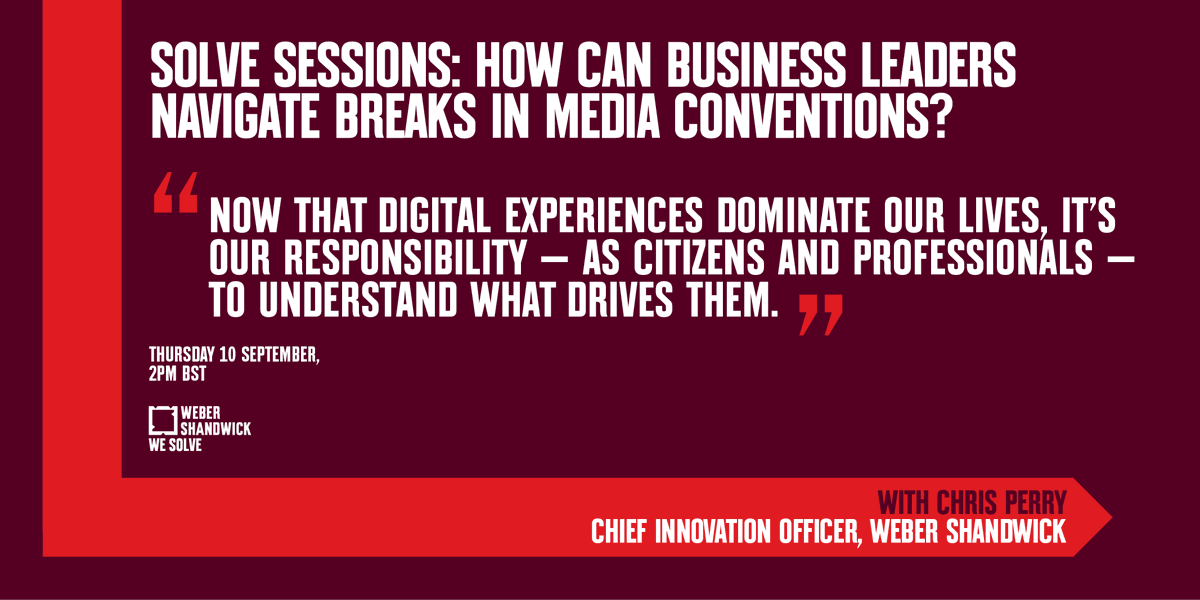 WSScotland's tweet photo. Intelligent technology is transforming the media landscape – bringing with it disruptions to business models and engagement strategies. Join our 10th Sept #SolveSession to hear CIO Chris Perry introduce our Media Genius Masterclass.  

https://t.co/Hvb7eMyXmo https://t.co/SJwEcfuuyR