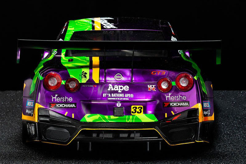 ミニカー予約】POP RACE×Aape 1/12 Nissan GT-R Nismo GT3, X Works