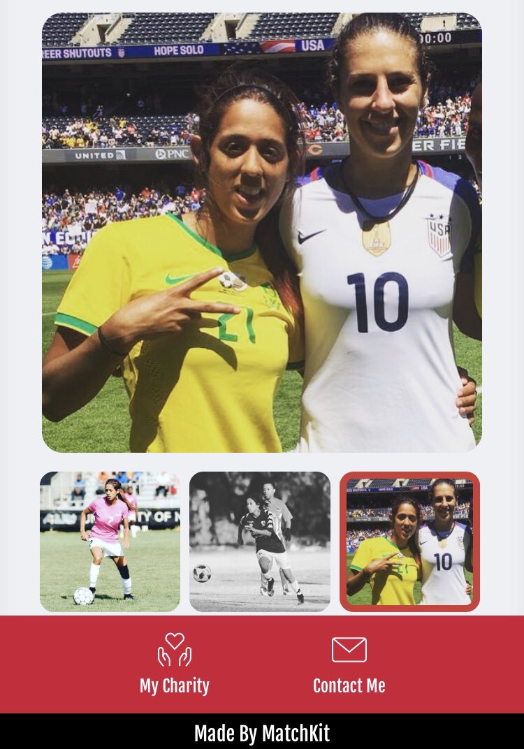 YourMatchKit's tweet photo. Meet @RobynMoodaly 

South African National footballer

View her profile here: https://t.co/TdQVSLCp0I 

#MatchKit #MatchKitMeet https://t.co/no3k7XBGY2