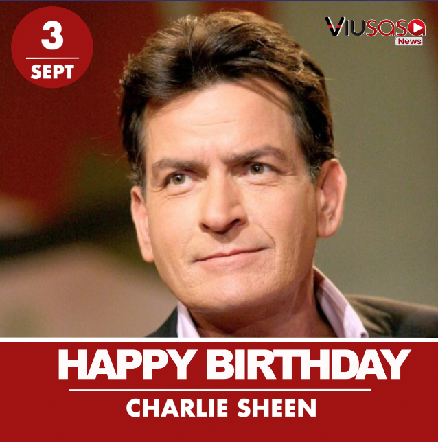 Happy birthday Charlie Sheen 

 