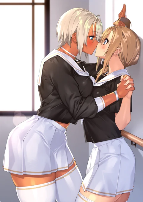 新学期のちゅー 