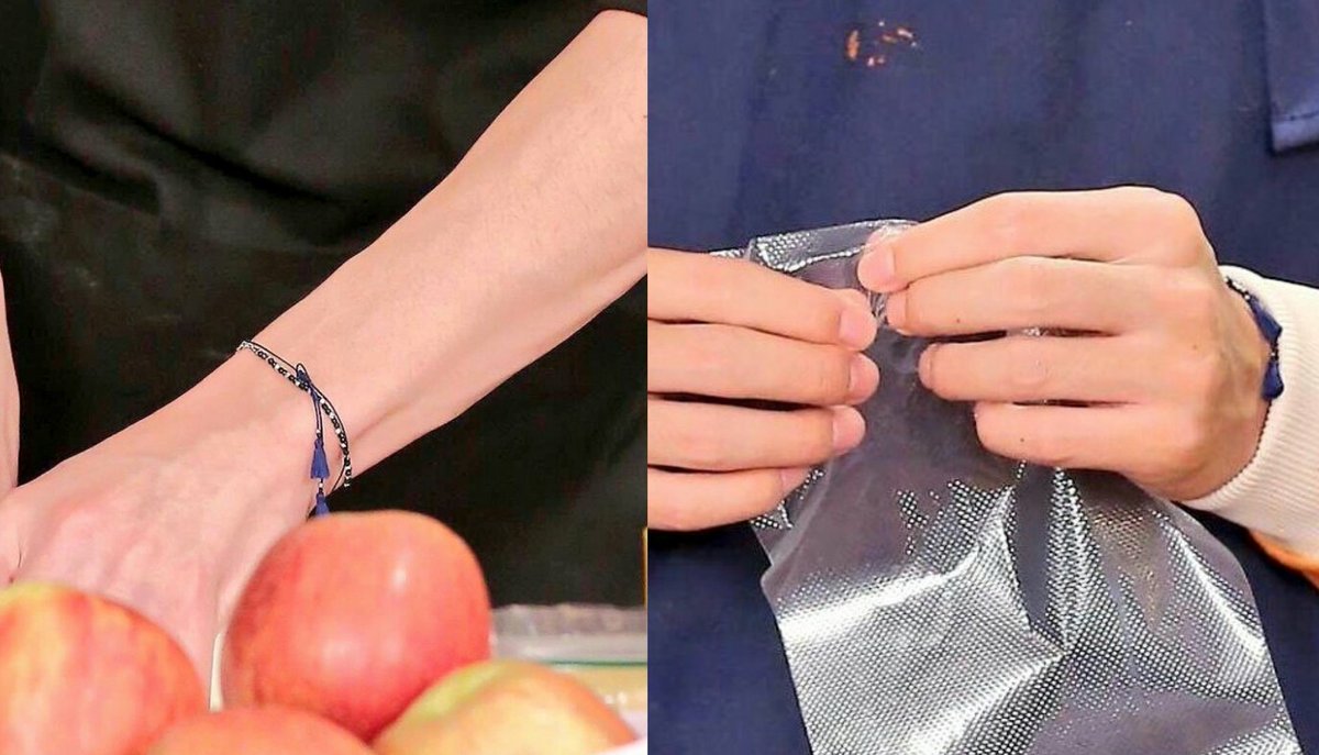 bonusTaekook actually never stopped wearing matching things like their red thread bracelets and the blue bracelets (they wore them for so so long)