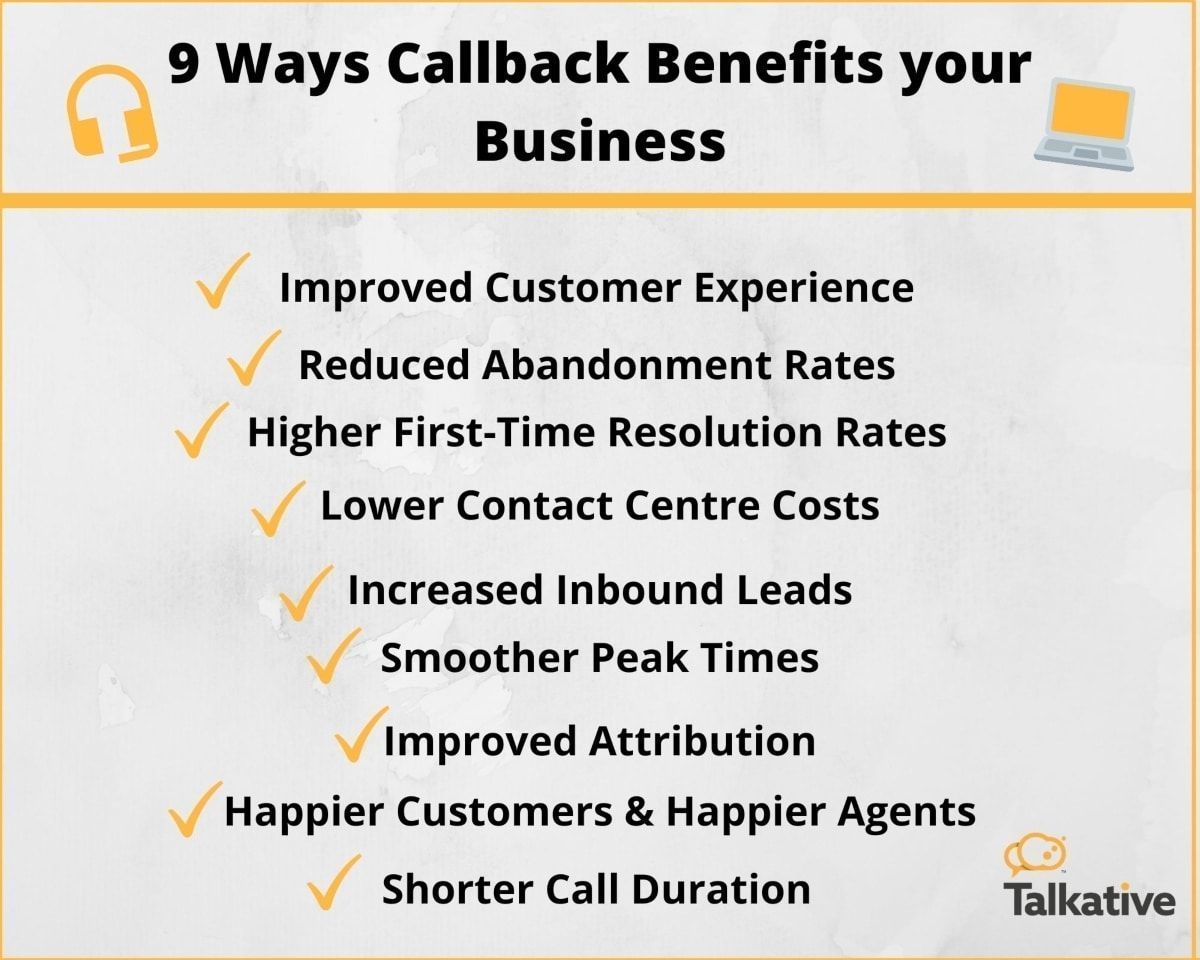 talkativeuk's tweet photo. Did you know that 60% of customers think even one minute is too long to wait on hold?! Discover how a call back option on your website can benefit your organisation, bringing more leads and happier customers! 📞🙂 https://t.co/9nWrescFPR https://t.co/GOLRD21FAP
