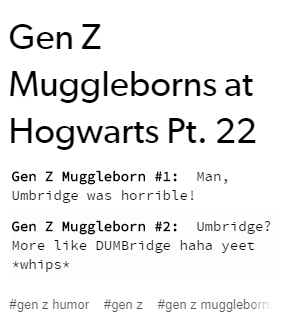 MuggleNet's tweet photo. We're big fans of "Dumblebore" around these parts! 😂 #GenZ https://t.co/LKgc3Spjc3