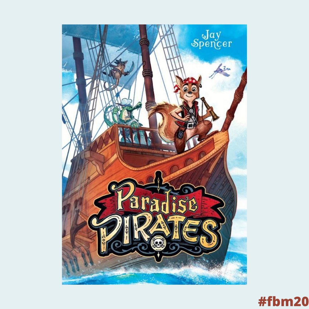 Paradise Pirates by Jay Spencer. Published by <a href="/HarperCollinsDE/">Verlagsgruppe HarperCollins</a> <a href="/wp_fiction/">Working Partners</a>. More information here 👉 bit.ly/3lkvgsm 🐿️🏴‍☠️

#fbm20