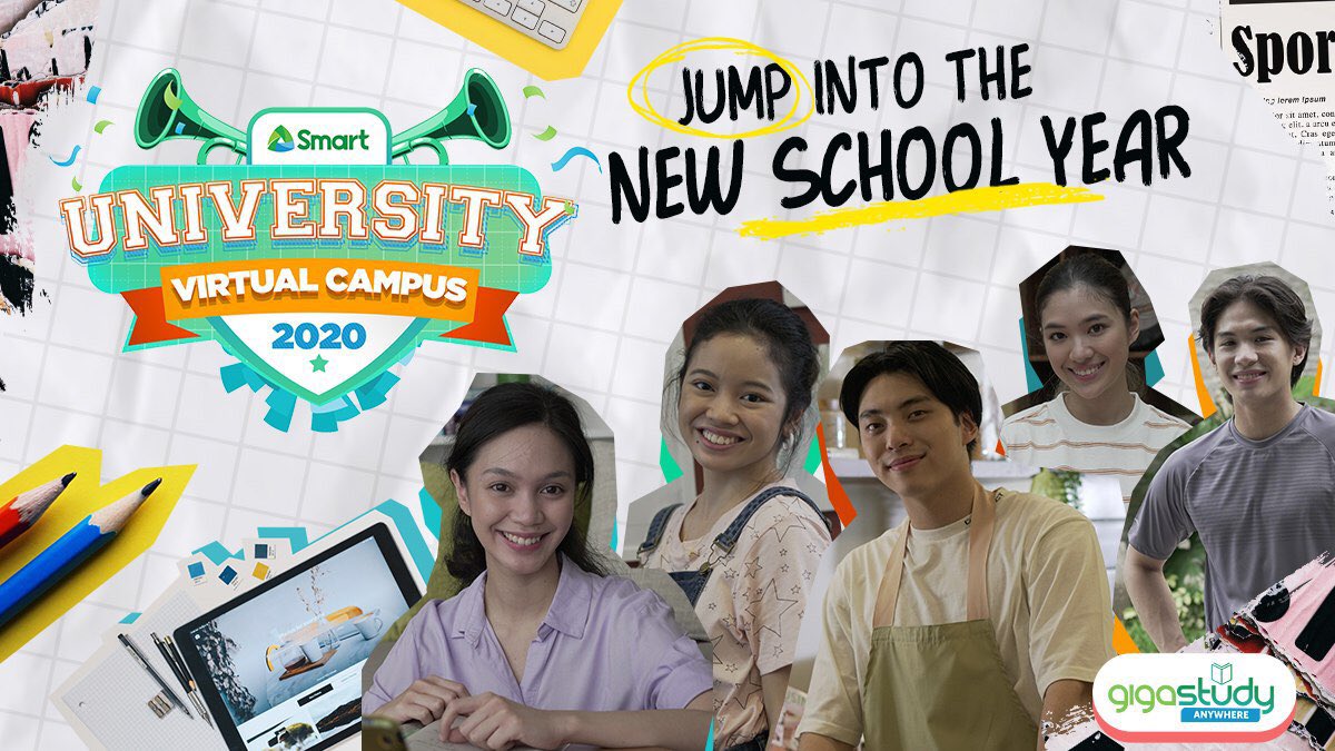 maxineibay's tweet photo. Welcome to #SmartUniversity! 📚💚 Let's jump into the new school year to #LearnSmart &amp; reach our goals together 🤗 Explore the virtual campus, join quiz shows, help out fellow students &amp; more! ✨ See you there! 😉 @LiveSmart #SmartAko 
See https://t.co/xXEQI0xyrf for more details https://t.co/eCkwZ2WIma