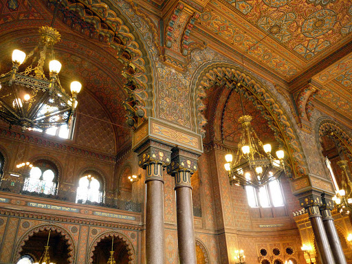 Tempio Maggiore of Florance was completed in 1882.It was built in a Moorish style in part so it wouldn't look like a church.