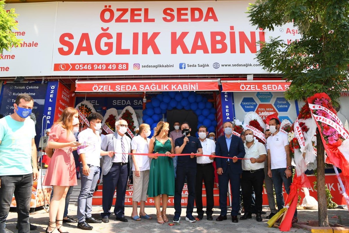 dr sadi yazici on twitter ilcemizde yeni bir is yeri acilisi gerceklestirmenin sevincini yasiyoruz sifa mahallemizde seda yilmaz hanimefendi nin sahibi oldugu ozel seda saglik kabini isimli is yerinin acilisini gerceklestirdik rabbimden
