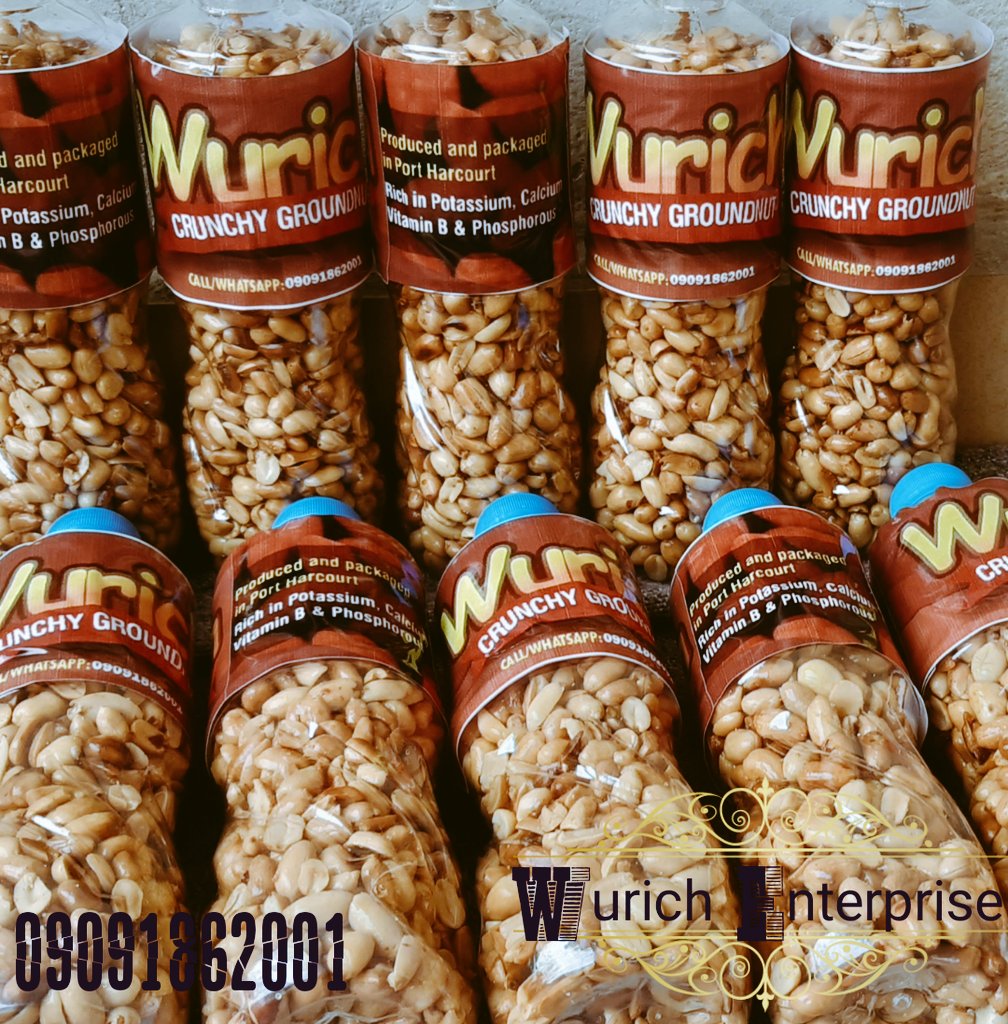 wurichEnt's tweet image. Wurich Crunchy Groundnut is back 💃🏽💃🏽💃🏽💃🏽💃🏽💃🏽💃🏽Place your orders now........
Just N600 pere 
#wurichcrunchygroundnut
#wurichenterprise