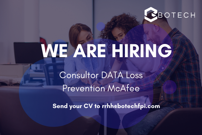 BOTECHFPI's tweet photo. ¿Quieres unirte a nuestro equipo? En estos momentos necesitamos un perfil de Consultor #DATA Loss Prevention McAfee.
#empleo #ciberseguridad #BOTECH #cybersecurity #wearehiring
Contáctanos en: https://t.co/TvMUWngLOp https://t.co/2CAFAAGzlz