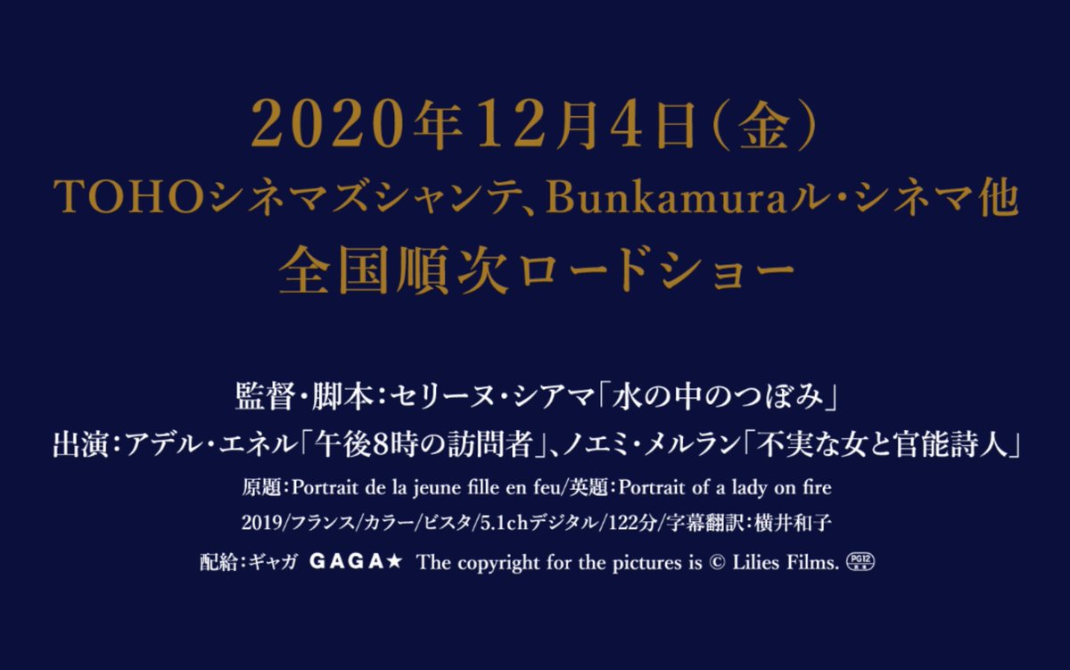文箱の本箱 燃ゆる女の肖像 Portrait De La Jeune Fille En Feu 字幕は横井和子さん 第一報で字幕担当者がわかるのうれしい トップページに字幕翻訳者の名前が載るってすごいね T Co Nncg3hx5yl T Co Fk9gaitjnd
