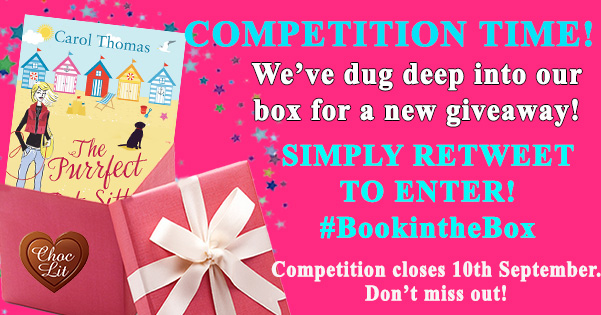 Here it is! Another #bookinthebox #competition - and this time it's a wonderful feel-good #prize from <a href="/carol_thomas2/">Carol Thomas</a> filled with romance, friendship and ... pets! 🐶🐱🐹🐰 Perfect! If you'd like to #win a copy of The Purrfect Pet Sitter, simply RT with the #BookintheBox hashtag!