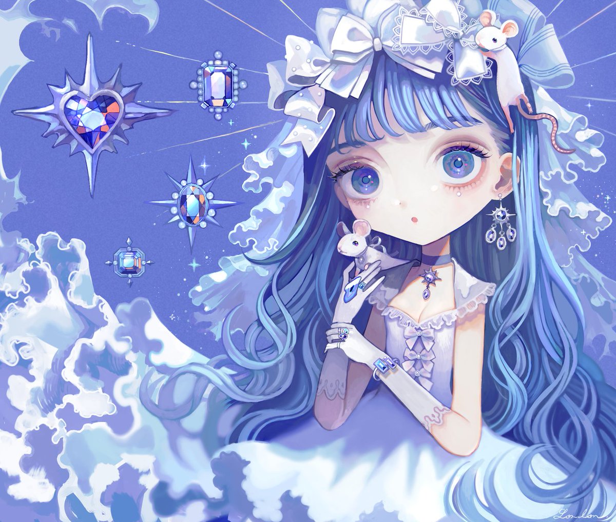 「Tanzanite 」|城咲ロンドンのイラスト