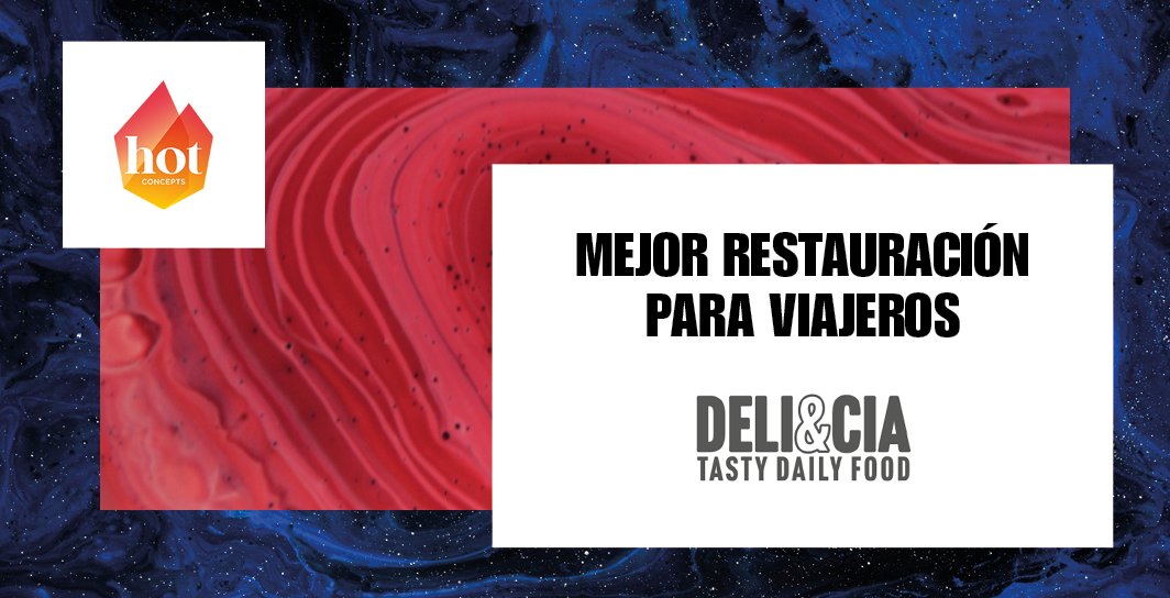 Areas_ES's tweet image. Muy felices de haber ganado dos galardones en los premios #HotConcepts20🏆 de @RN_revista, en las siguientes categorías:

🏅 Deli&amp;amp;Cia: “mejor restauración para viajeros”

🏅 Óscar Vela: “directivo del año”

¡Muchas gracias por este reconocimiento!