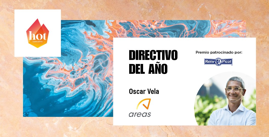 Areas_ES's tweet image. Muy felices de haber ganado dos galardones en los premios #HotConcepts20🏆 de @RN_revista, en las siguientes categorías:

🏅 Deli&amp;amp;Cia: “mejor restauración para viajeros”

🏅 Óscar Vela: “directivo del año”

¡Muchas gracias por este reconocimiento!