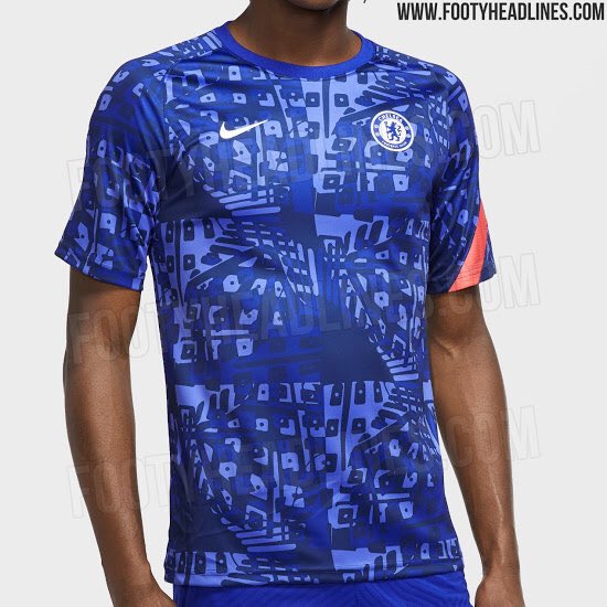 chelsea pre match kit