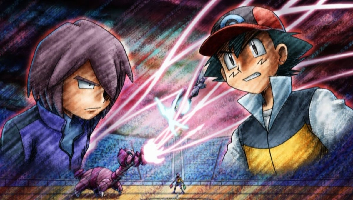 YourBoySatoshi's tweet image. I've always loved frames like these at the end of Pokemon episodes! #anipoke