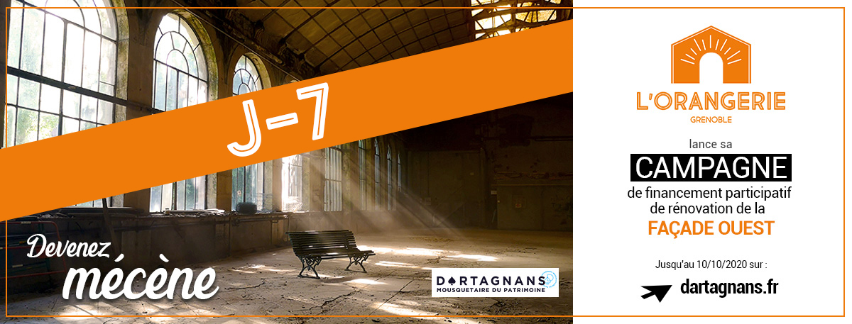 Bienvenue à L'Orangerie Grenoble !
Rendez-vous jeudi prochain pour une nouvelle étape dans la renaissance de L'Orangerie Grenoble 😄

#DevenezMecene #orangeriegre #patrimoine #grenoblecity #grenobletourisme #dartagnans #journeesdupatrimoine